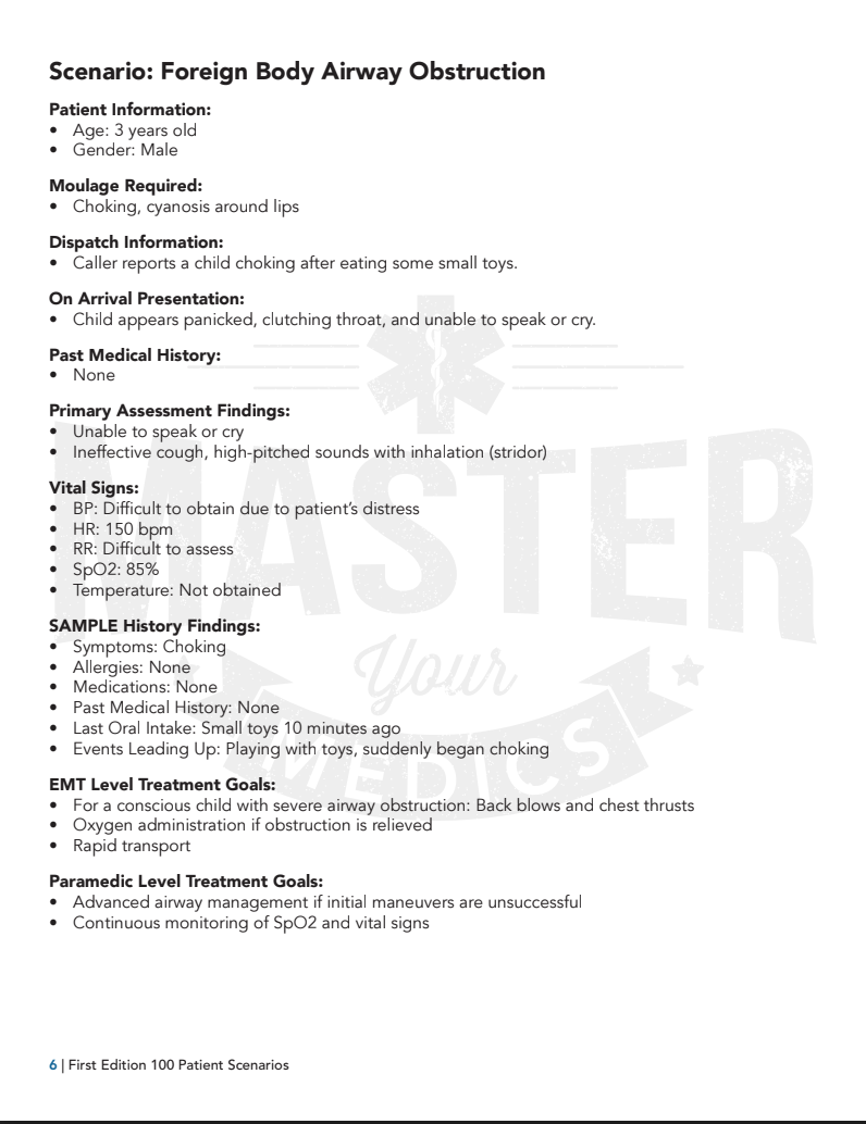 100 Patient Scenarios (E-Book)
