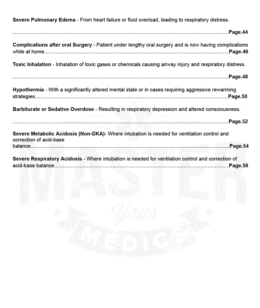 "25 Airway Scenarios: Mastering the Art of Airway Management" (E-Book)